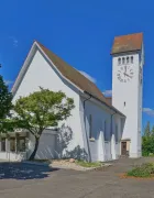 Ref. Kirche Frick: Kirche, Frick, Reformiert, Kirchenturm (Foto: Kirche Frick)